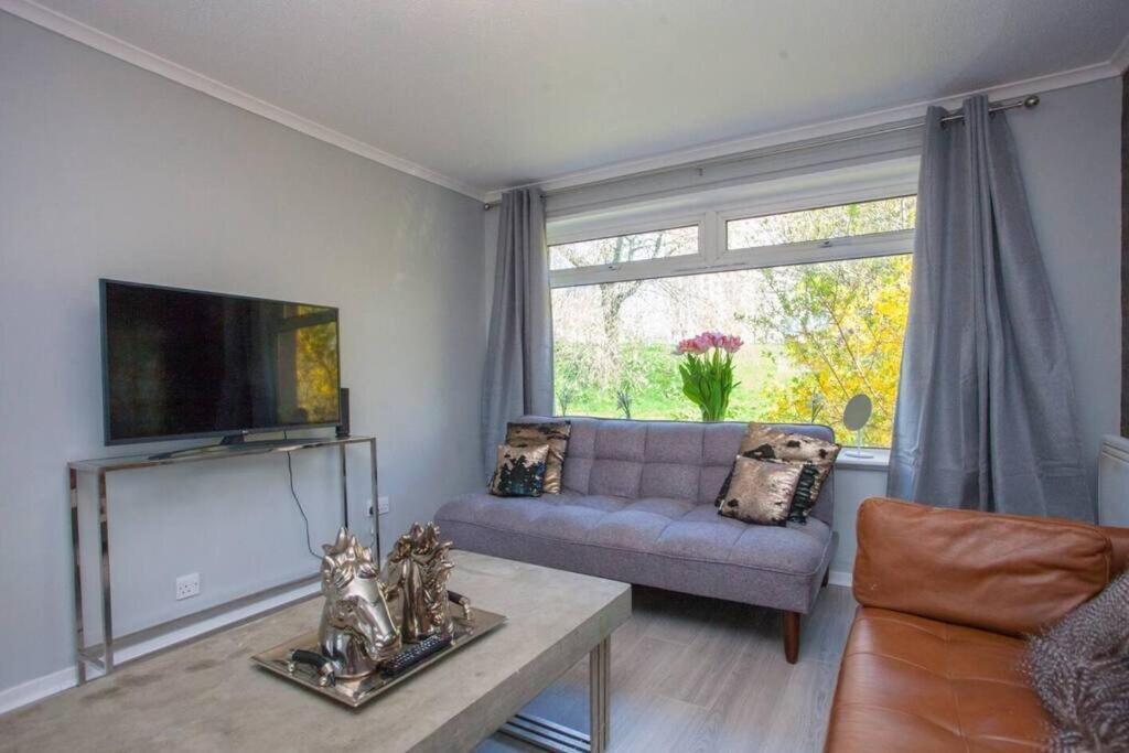 Ferienwohnung Cosy 1 Bed With Parking In City Centre Glasgow Exterior foto
