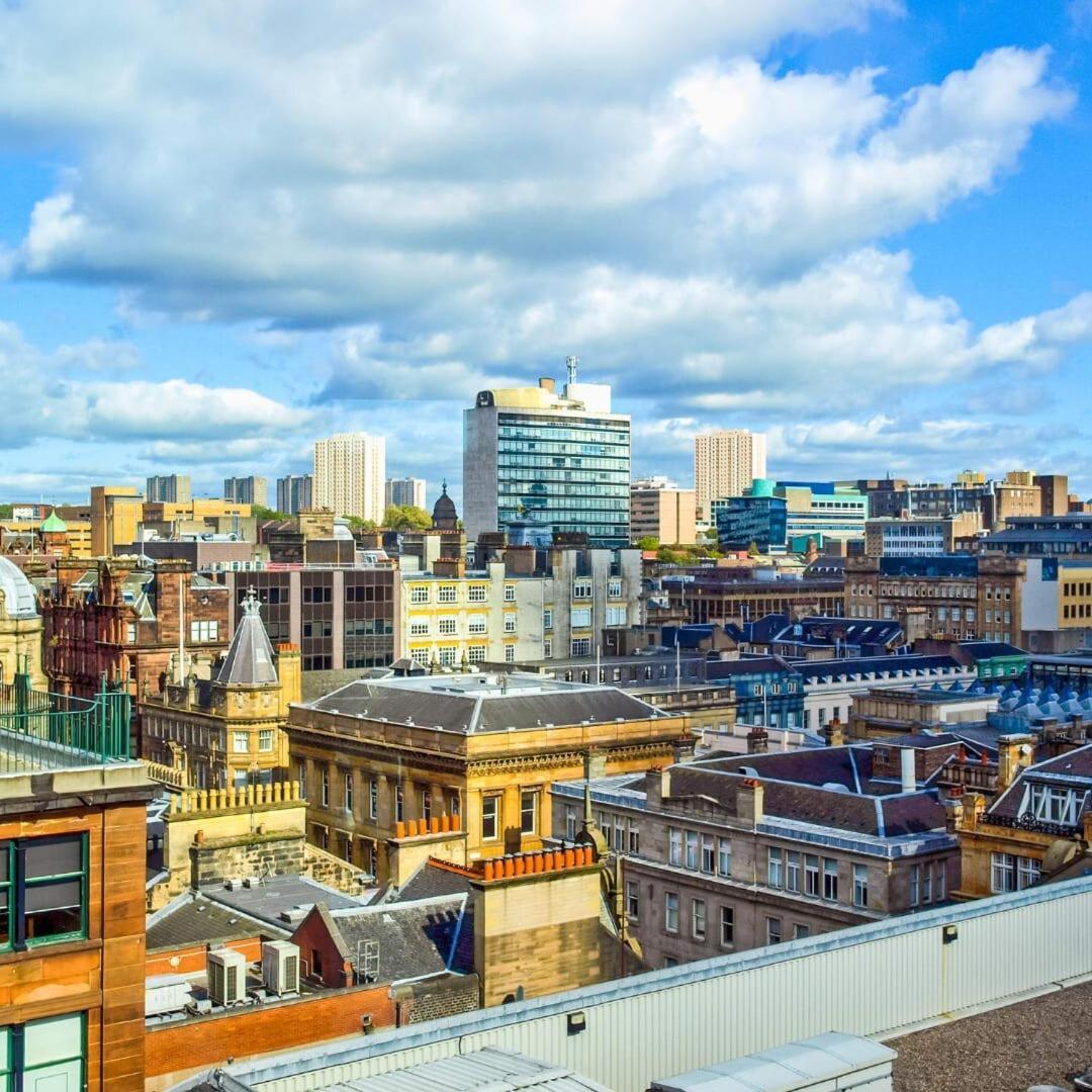 Ferienwohnung Cosy 1 Bed With Parking In City Centre Glasgow Exterior foto